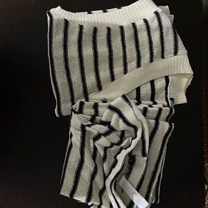 Zara stripe knit set